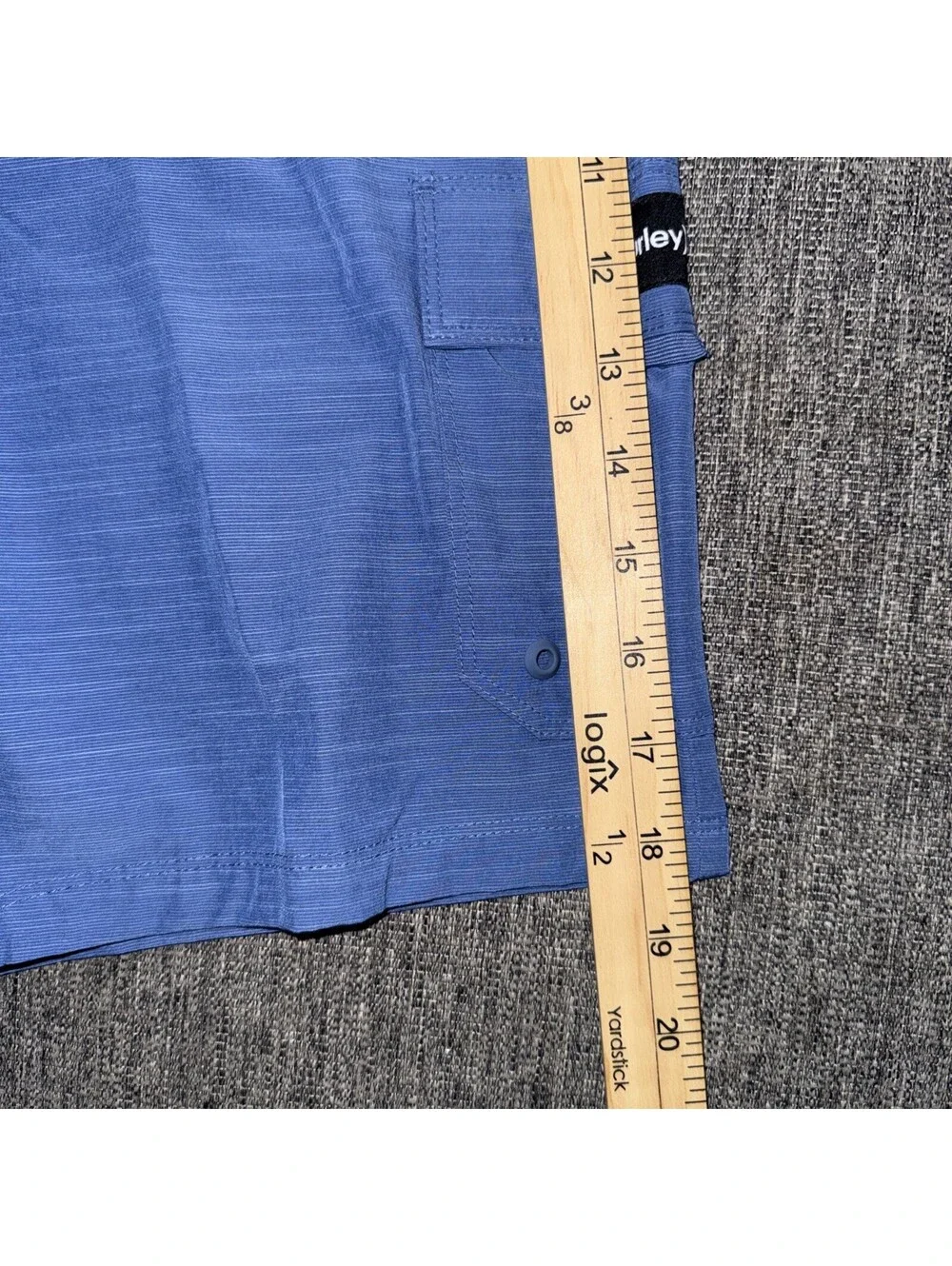 Hurley Boys Large Sizes 14-16 Boardshorts H2O Dri Shoreline Blue 987671-U0H New